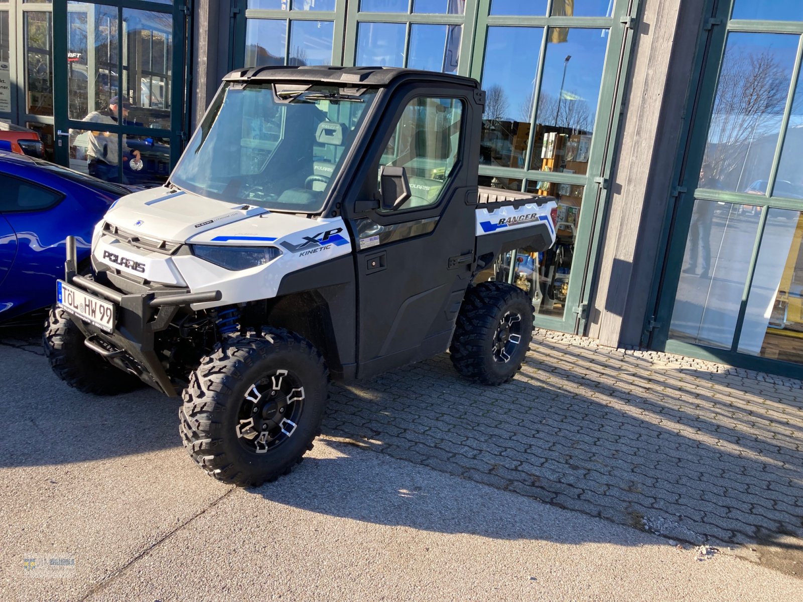 ATV & Quad van het type Polaris Ranger Kinetic Premium, Gebrauchtmaschine in Wackersberg (Foto 1)