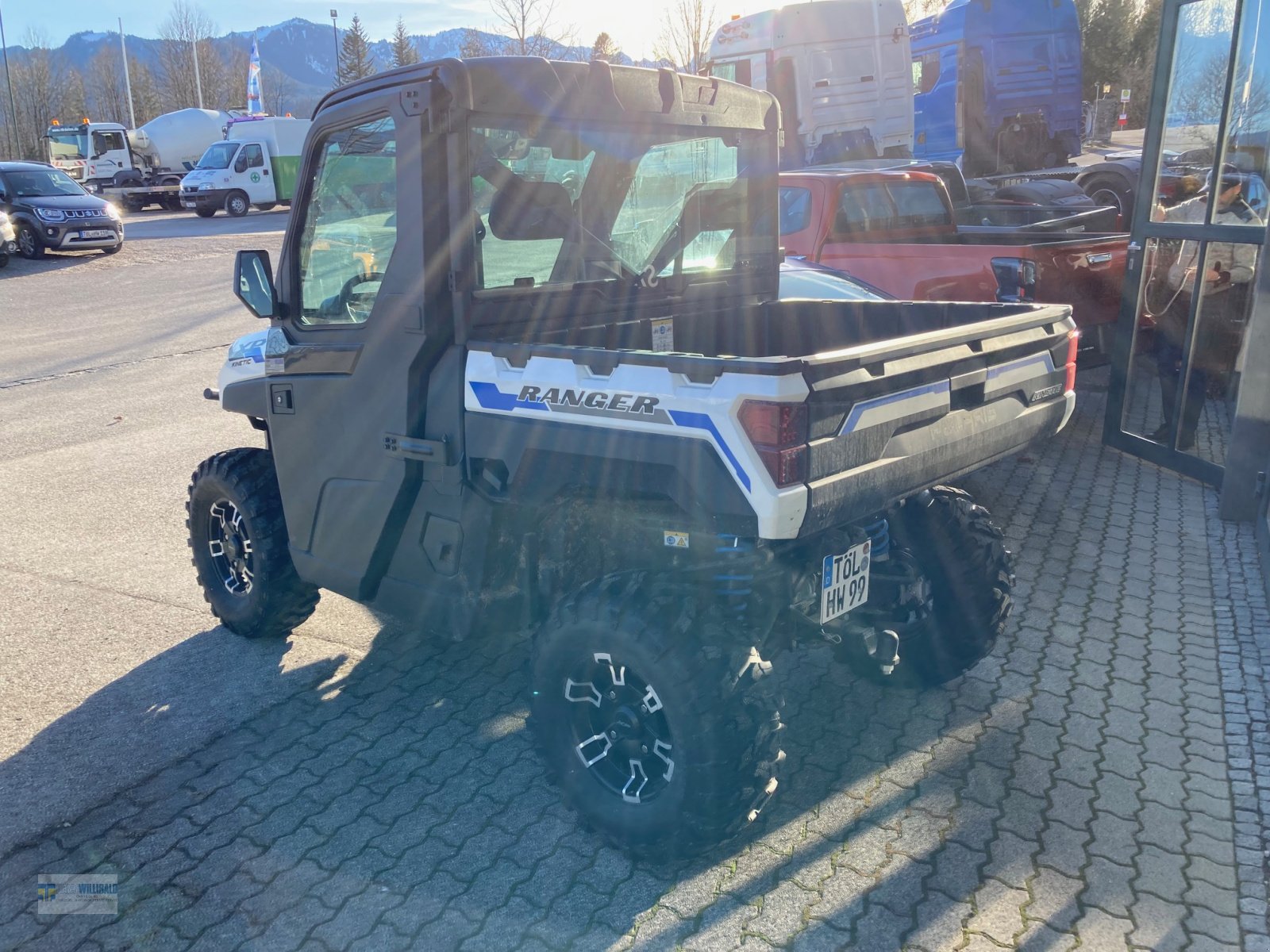 ATV & Quad van het type Polaris Ranger Kinetic Premium, Gebrauchtmaschine in Wackersberg (Foto 4)