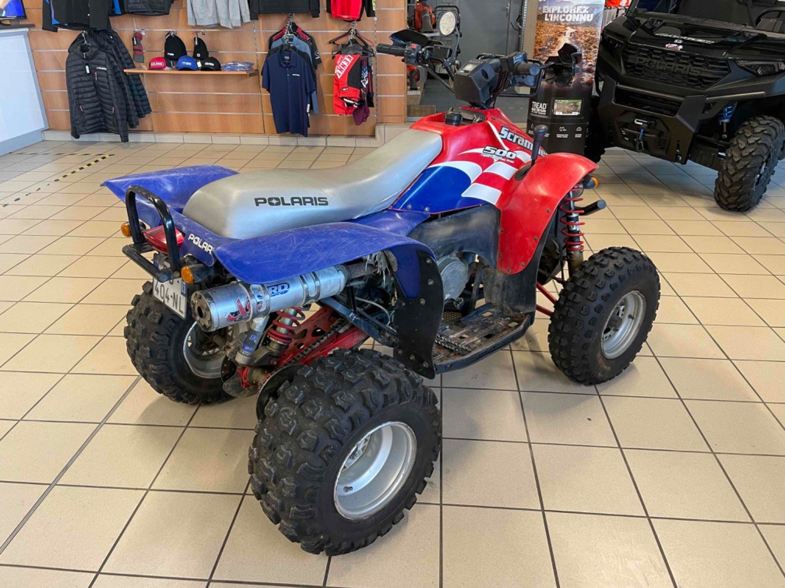 ATV & Quad des Typs Polaris Scrambler 500 2RM, Gebrauchtmaschine in LA SOUTERRAINE (Bild 3)