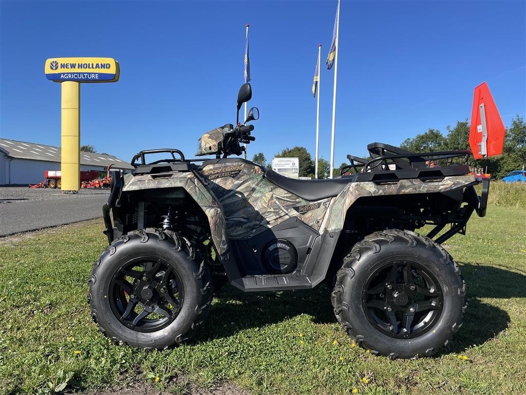 ATV & Quad del tipo Polaris Sportsman 570 EPS Hunter Edition traktor Alufælge, spil, for/bagkofanger håndtagsvarme, Gebrauchtmaschine In Holstebro (Immagine 2)