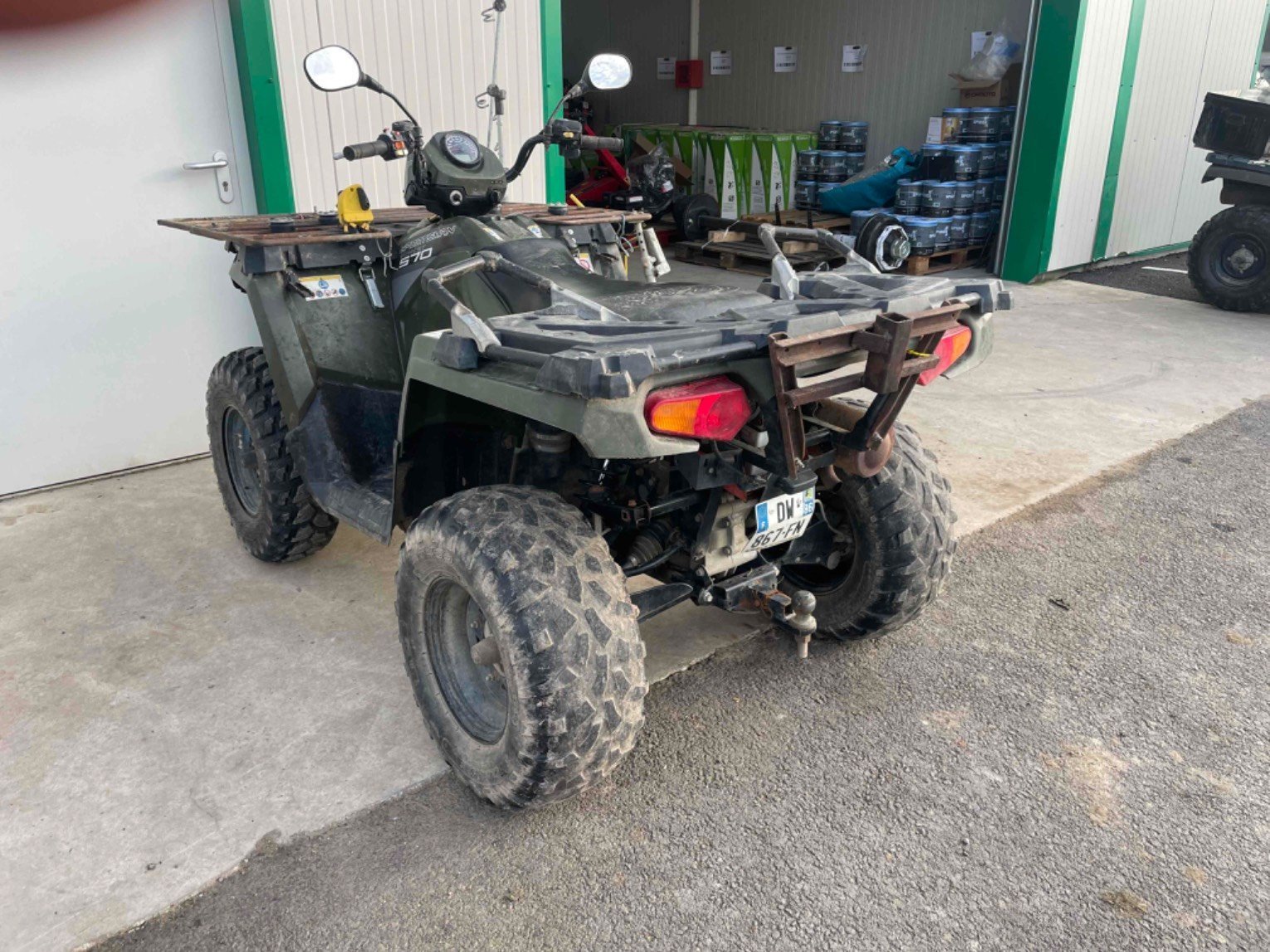 ATV & Quad typu Polaris SPORTSMAN570F, Gebrauchtmaschine v LA SOUTERRAINE (Obrázek 6)