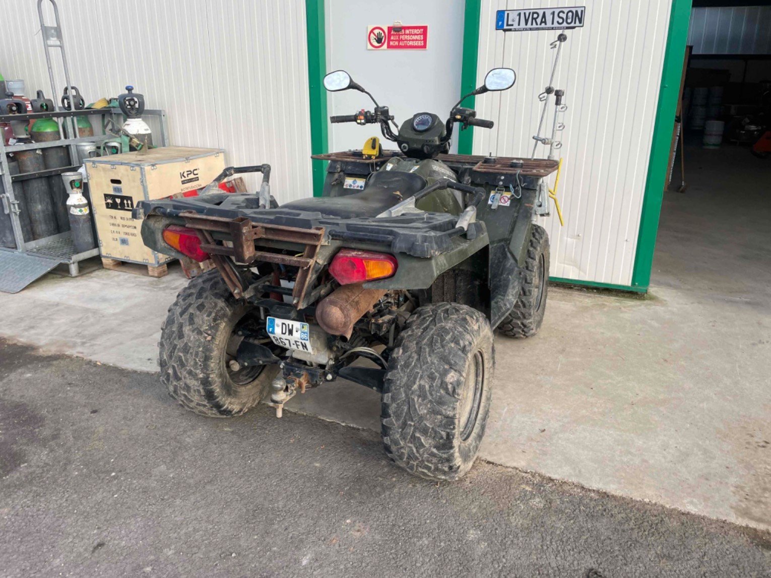 ATV & Quad typu Polaris SPORTSMAN570F, Gebrauchtmaschine v LA SOUTERRAINE (Obrázek 4)