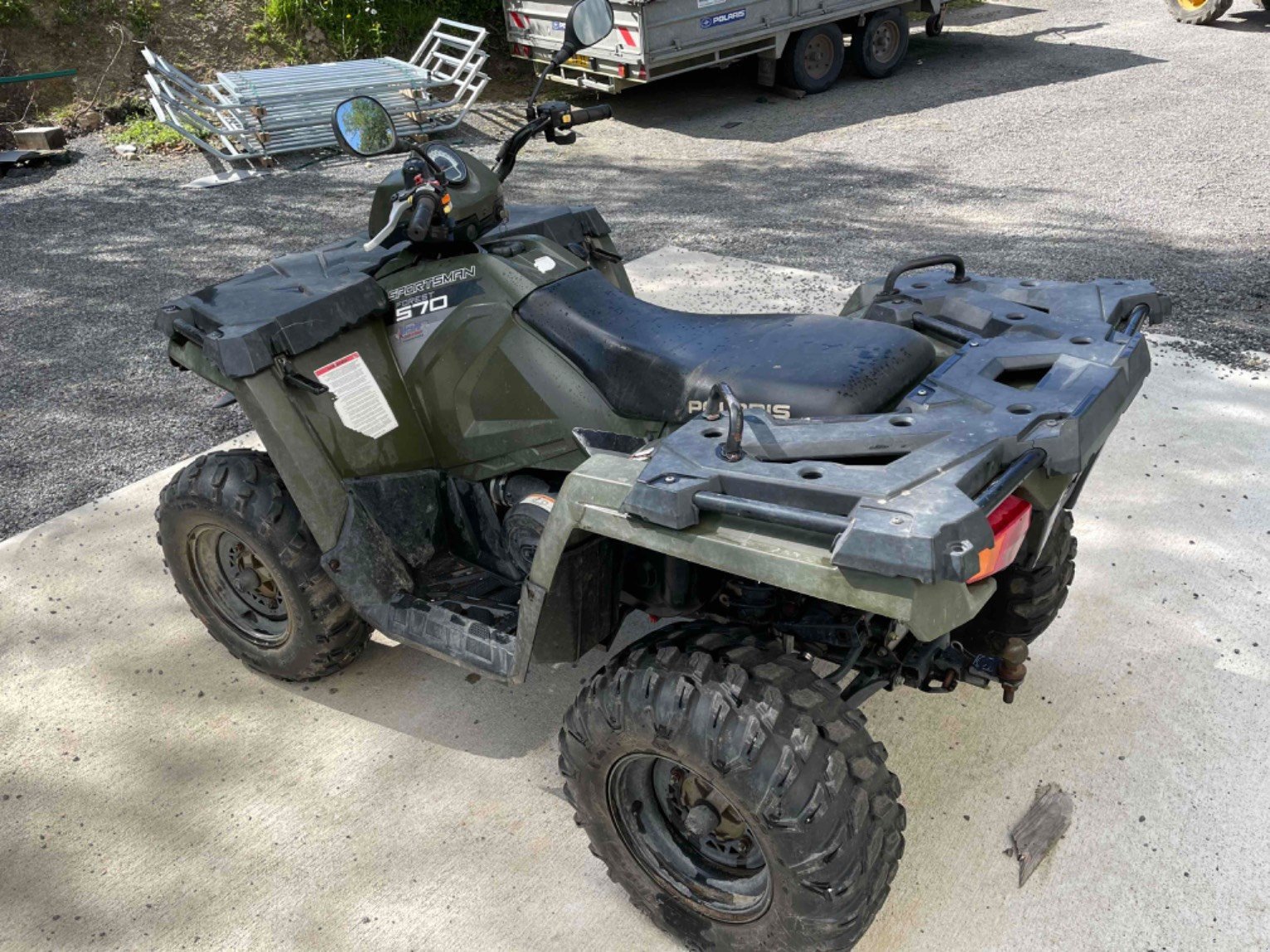 ATV & Quad του τύπου Polaris SPORTSMAN570F, Gebrauchtmaschine σε LA SOUTERRAINE (Φωτογραφία 4)