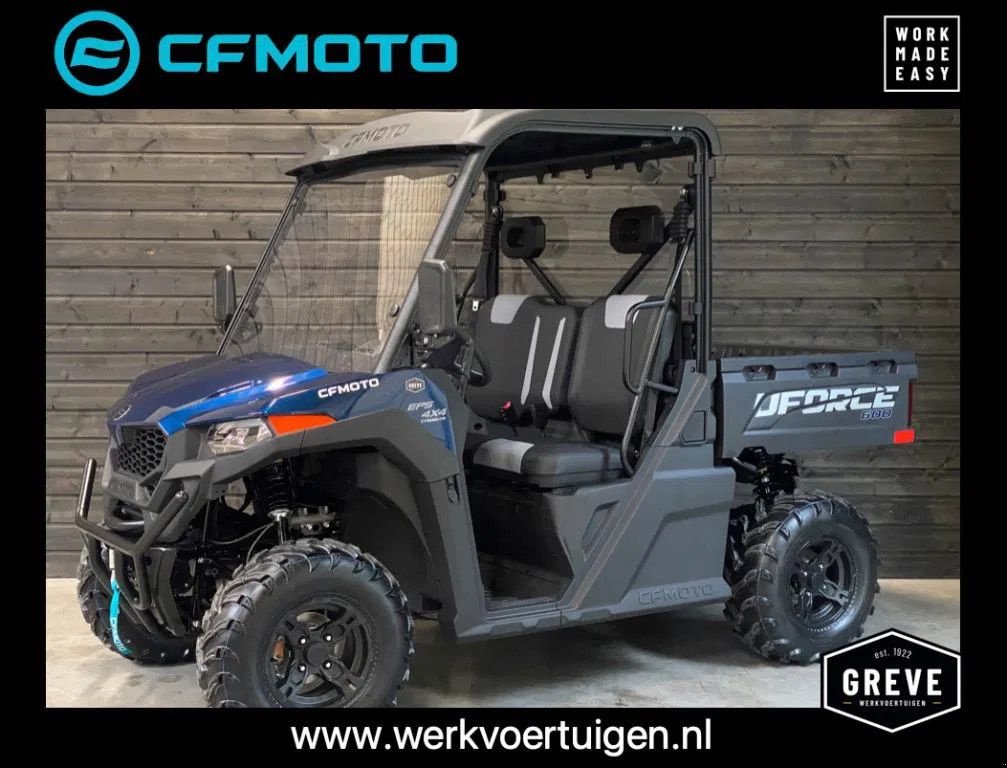 ATV & Quad typu Sonstige Cfmoto UFORCE 600 EPS 4X4 Gator op landbouwkenteken (nieuw), Neumaschine w Denekamp (Zdjęcie 1)