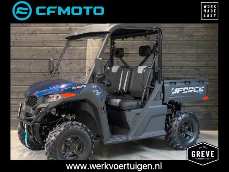 ATV & Quad Türe ait Sonstige Cfmoto UFORCE 600 EPS 4X4 Gator op landbouwkenteken (nieuw), Neumaschine içinde Denekamp (resim 1)