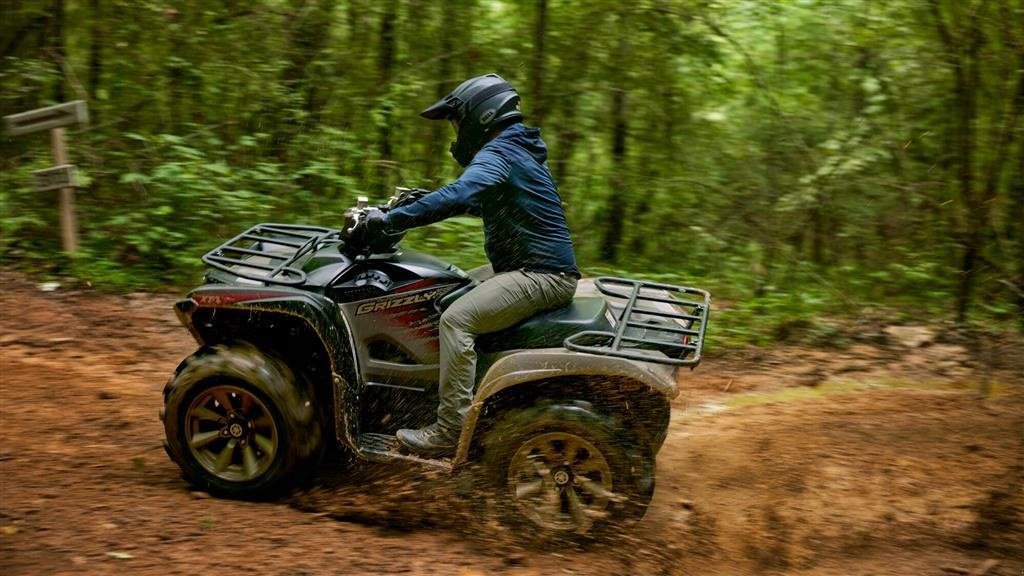 ATV & Quad Türe ait Yamaha YFM700 GRIZZLY EPS X-TR ALU, Gebrauchtmaschine içinde Havndal (resim 5)