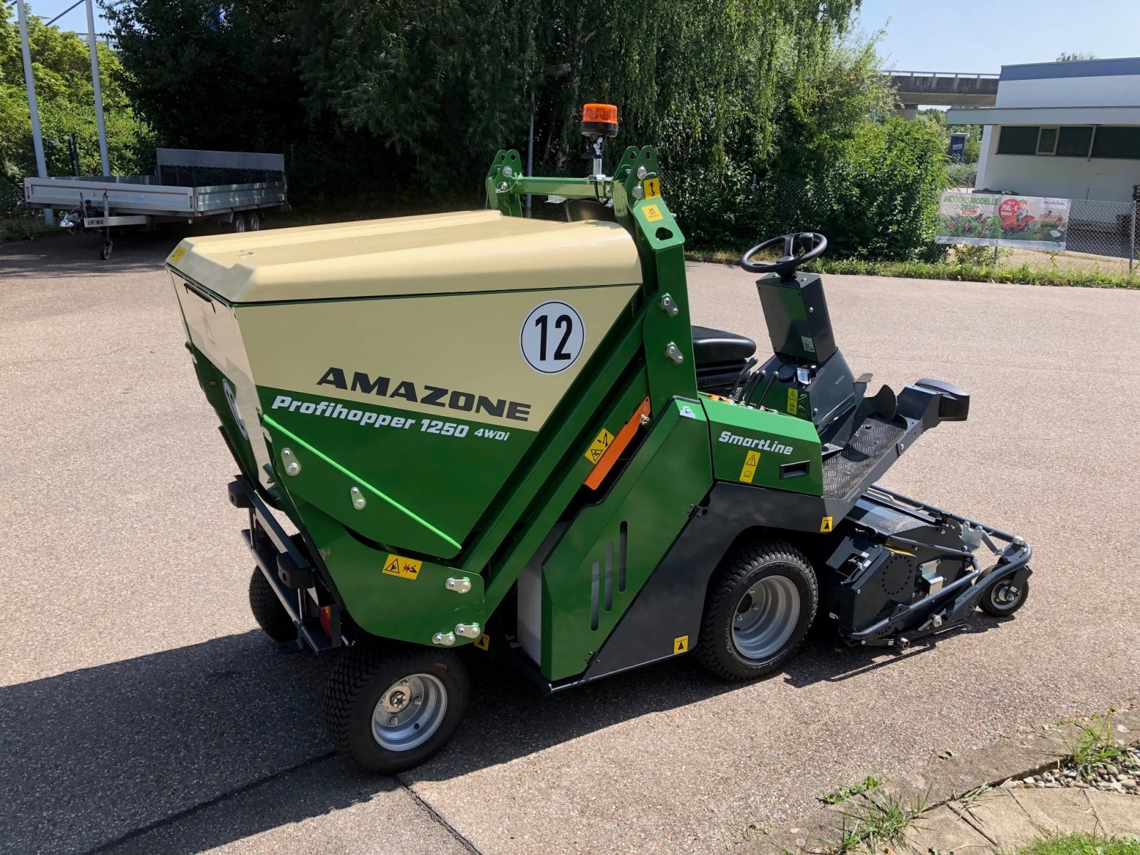 Aufsitzmäher tip Amazone PH 1250, Neumaschine in Ulm (Söflingen) (Poză 1)