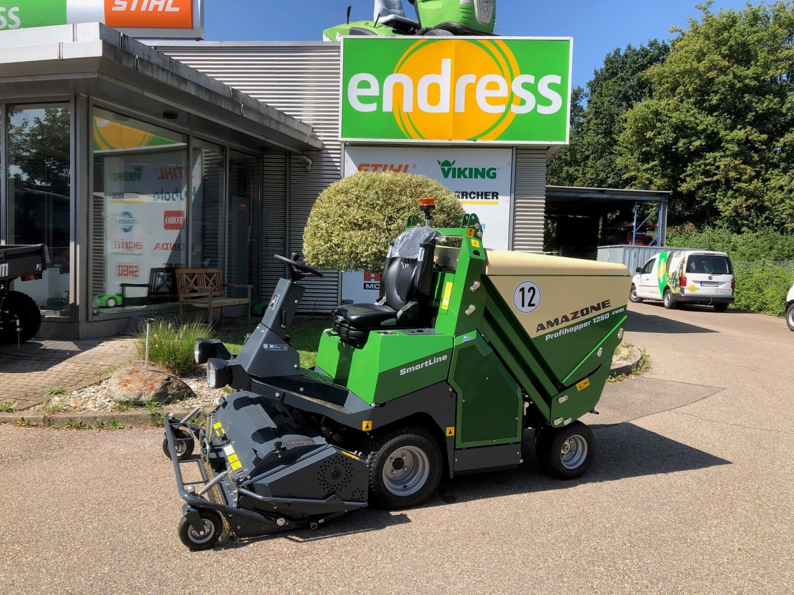 Aufsitzmäher des Typs Amazone PH 1250, Neumaschine in Ulm (Söflingen) (Bild 3)