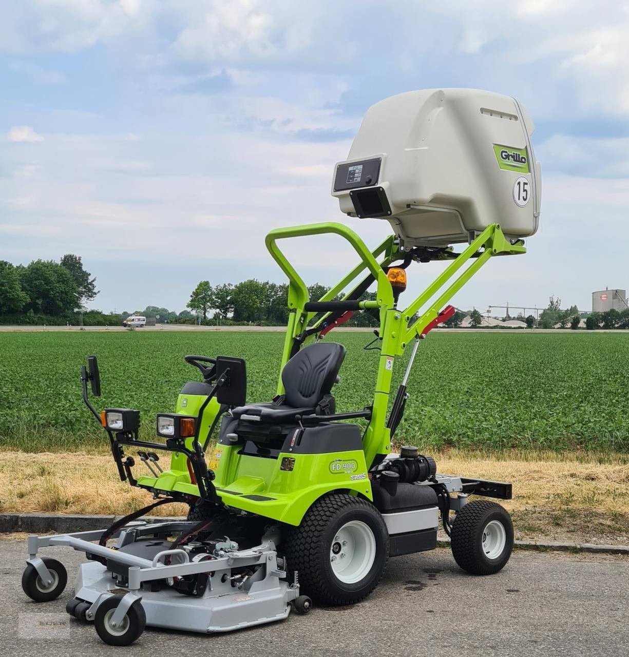 Aufsitzmäher tip Grillo FD 900, Neumaschine in Kirchheim b. München (Poză 11)