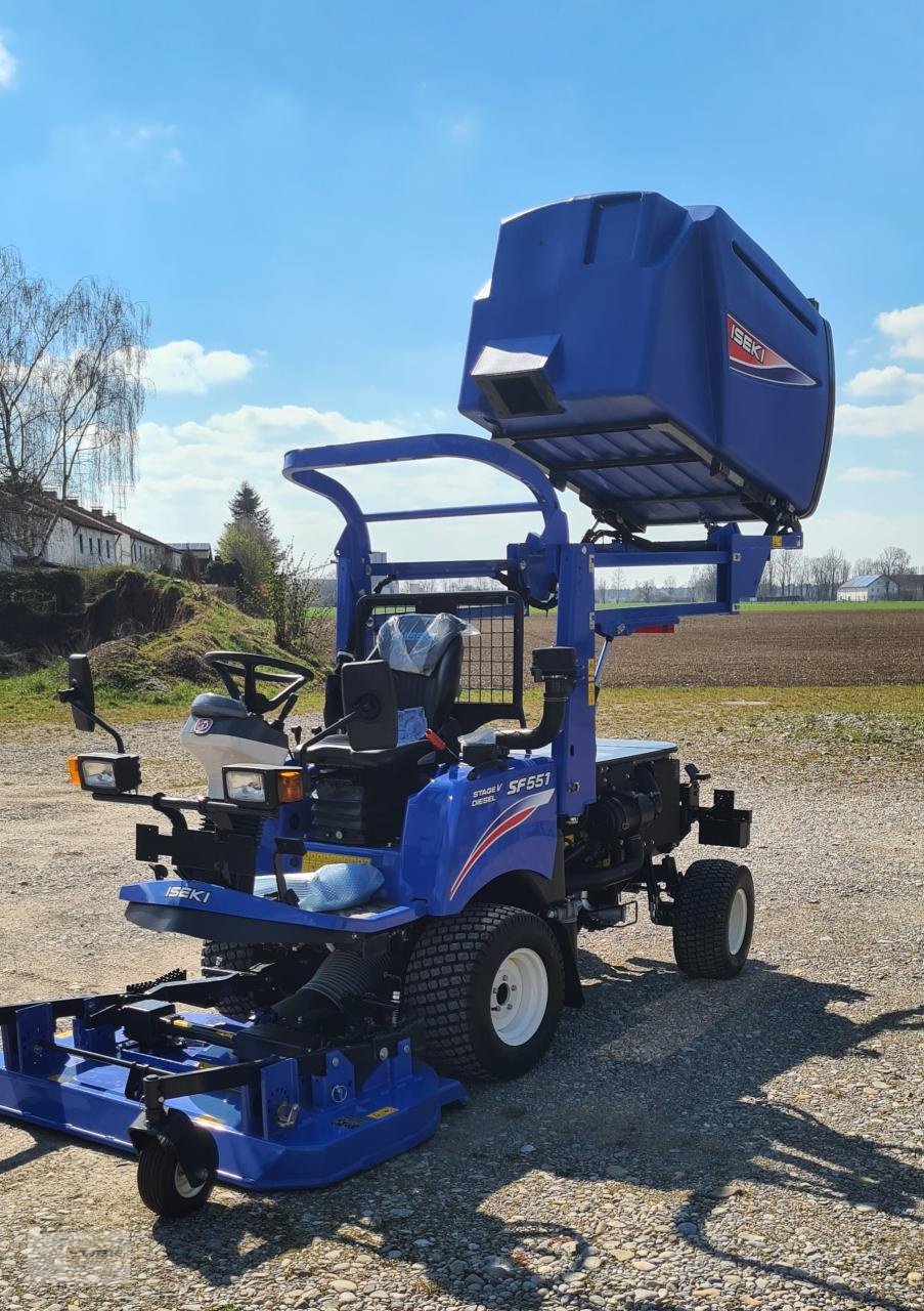 Aufsitzmäher van het type Iseki Frontdeckmäher SF 551, Neumaschine in Kirchheim b. München (Foto 7)