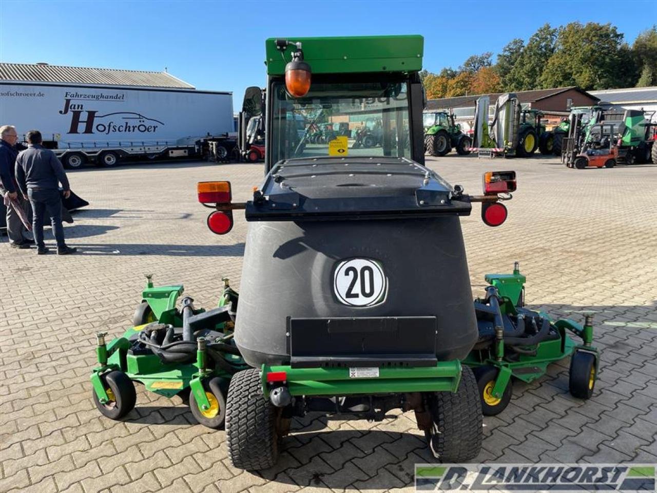 Aufsitzmäher typu John Deere WAM 1600 Turbo, Gebrauchtmaschine w Neuenkirchen / Bramsche (Zdjęcie 5)