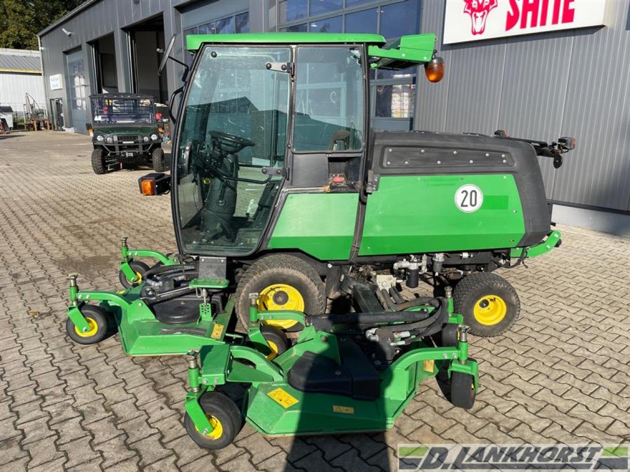 Aufsitzmäher des Typs John Deere WAM 1600 Turbo, Gebrauchtmaschine in Neuenkirchen / Bramsche (Bild 7)