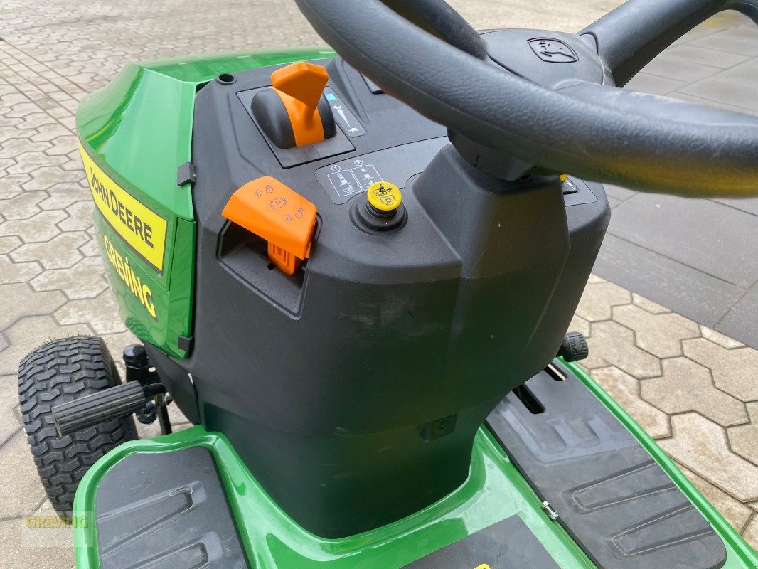 Aufsitzmäher Türe ait John Deere X147R, Neumaschine içinde Heiden (resim 8)