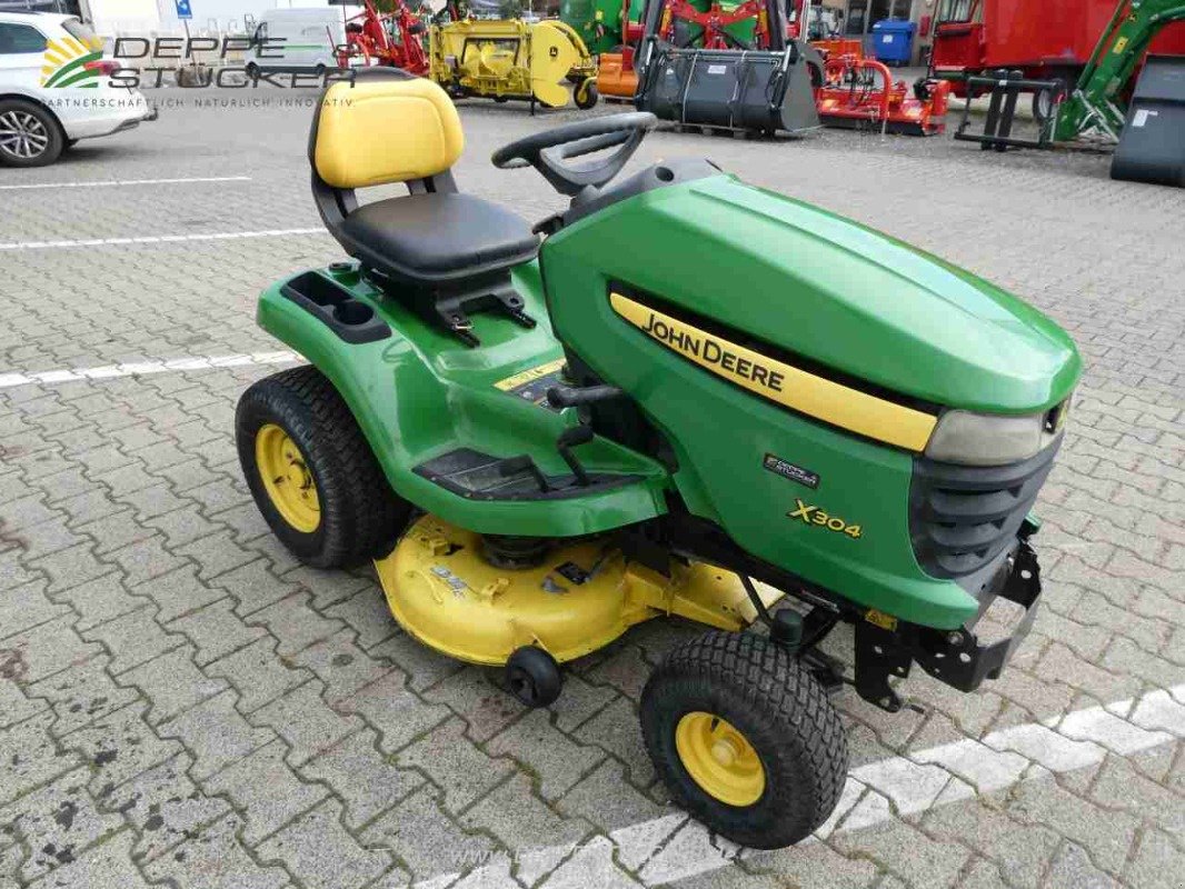 Aufsitzmäher Türe ait John Deere X304, Gebrauchtmaschine içinde Lauterberg/Barbis (resim 5)