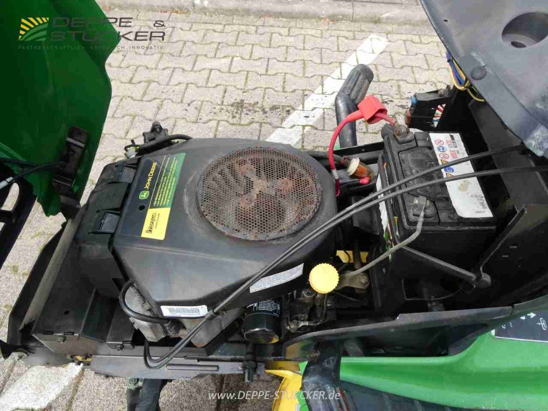 Aufsitzmäher Türe ait John Deere X304, Gebrauchtmaschine içinde Lauterberg/Barbis (resim 9)