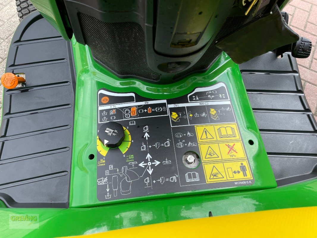 Aufsitzmäher του τύπου John Deere X950R Bodenentleerung + 122 cm Mähwerk, Gebrauchtmaschine σε Ahaus (Φωτογραφία 11)