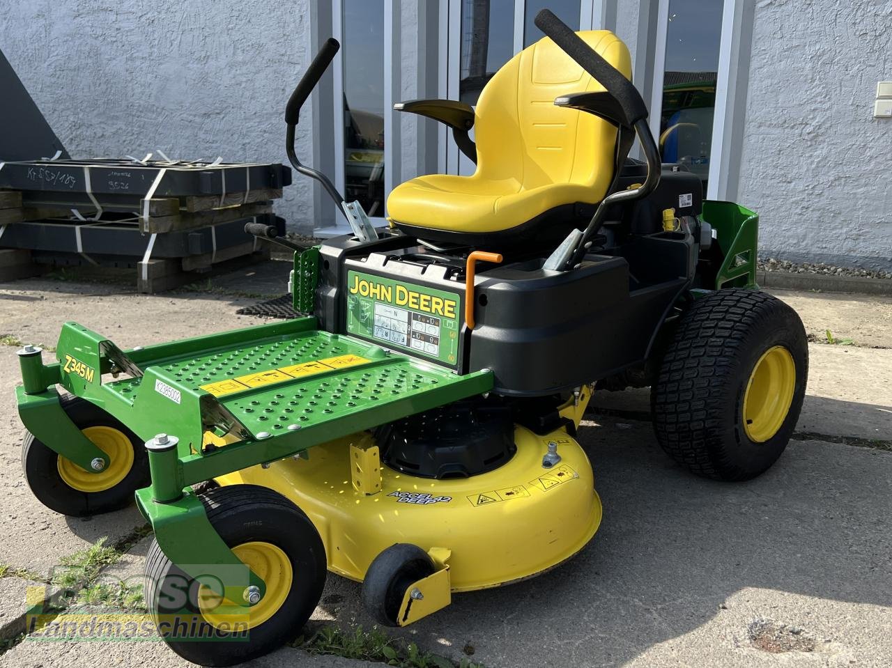 Aufsitzmäher tip John Deere Z-Trak Z345M Nullwenderadiusmäher, Gebrauchtmaschine in Holthof (Poză 10)