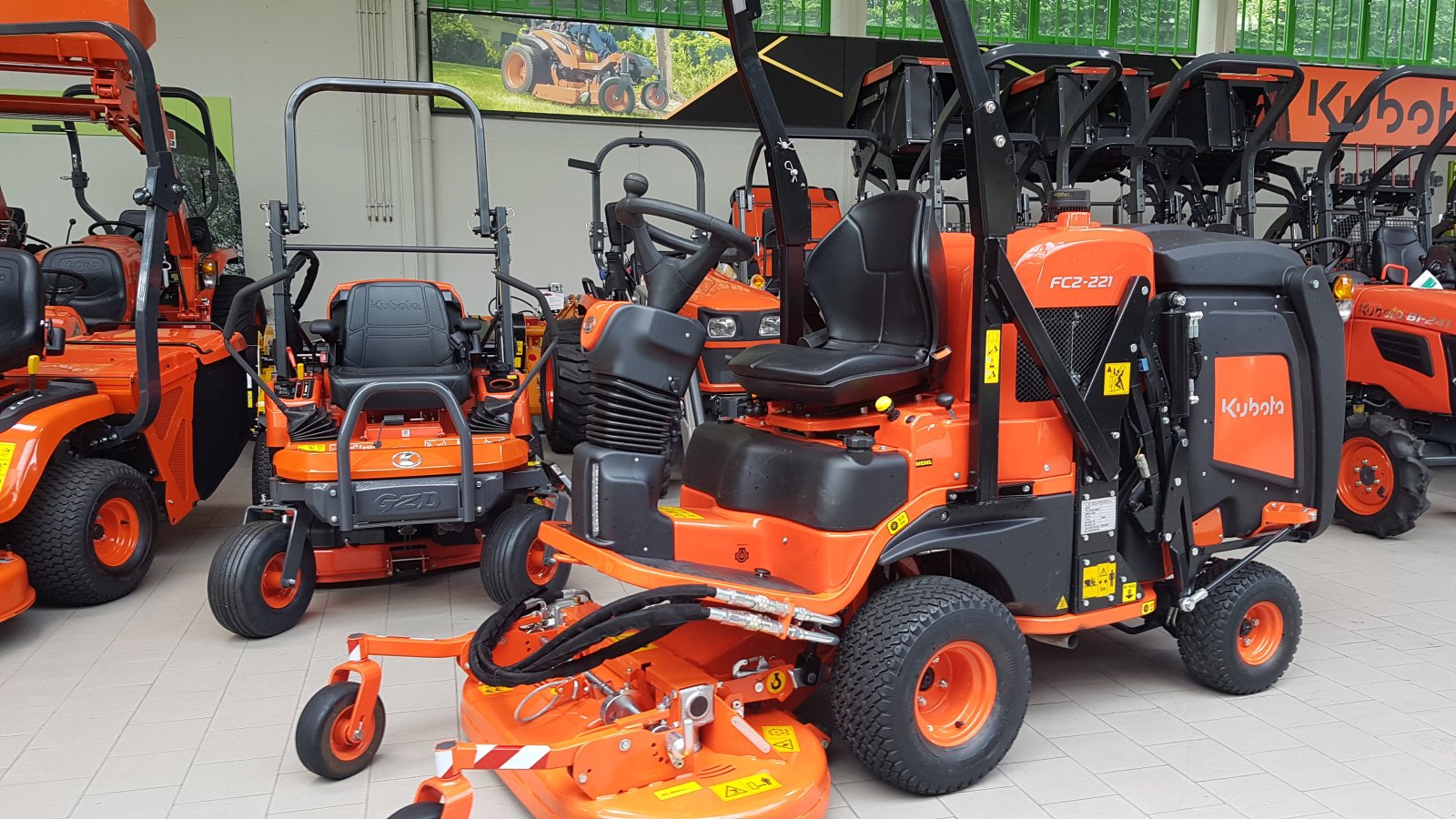 Aufsitzmäher tip Kubota FC2-221 4WD, Neumaschine in Olpe (Poză 6)