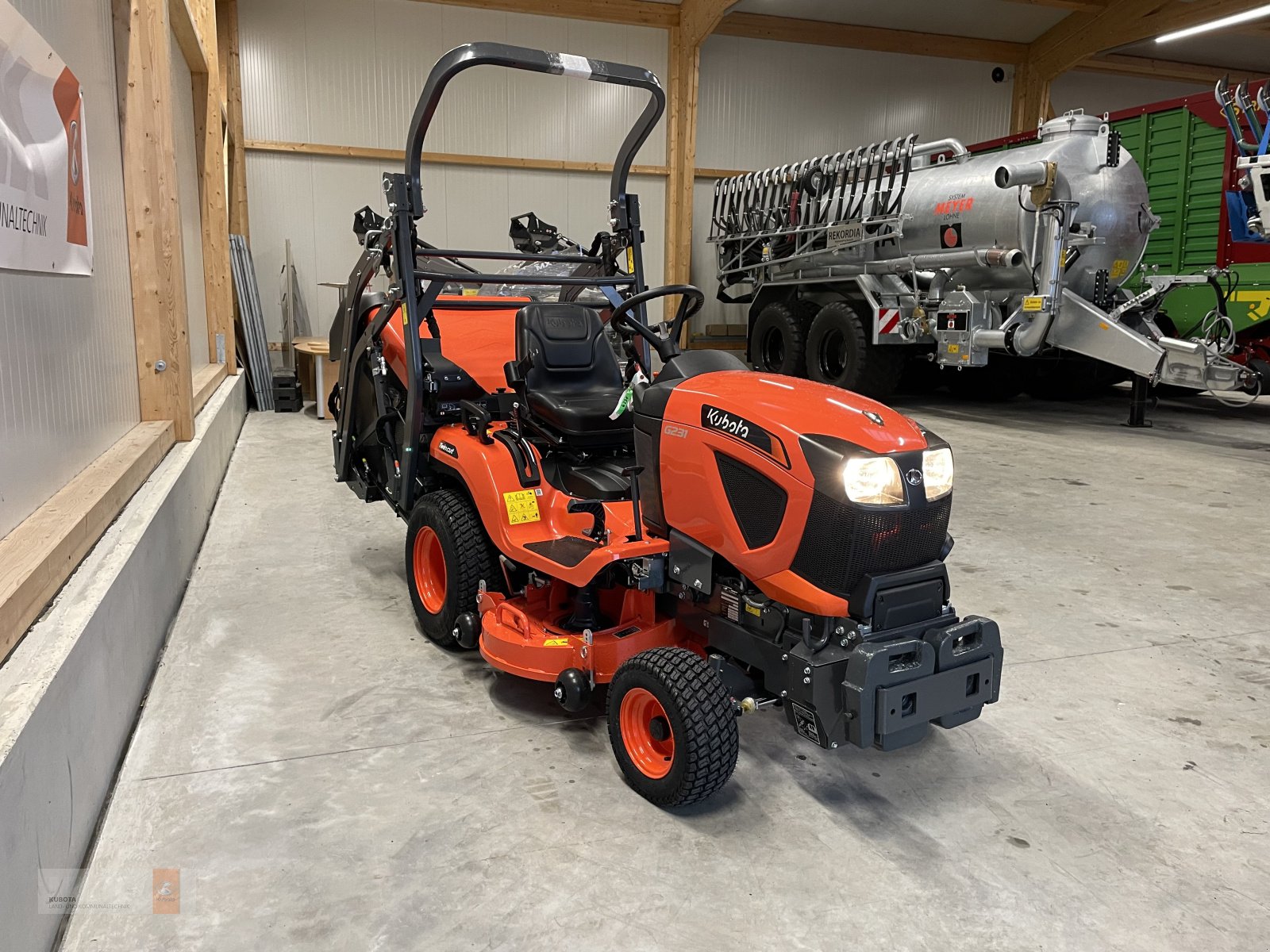 Aufsitzmäher van het type Kubota G231-HD sofort verfügbar, 5 Jahre Garantie, Neumaschine in Biessenhofen (Foto 8)