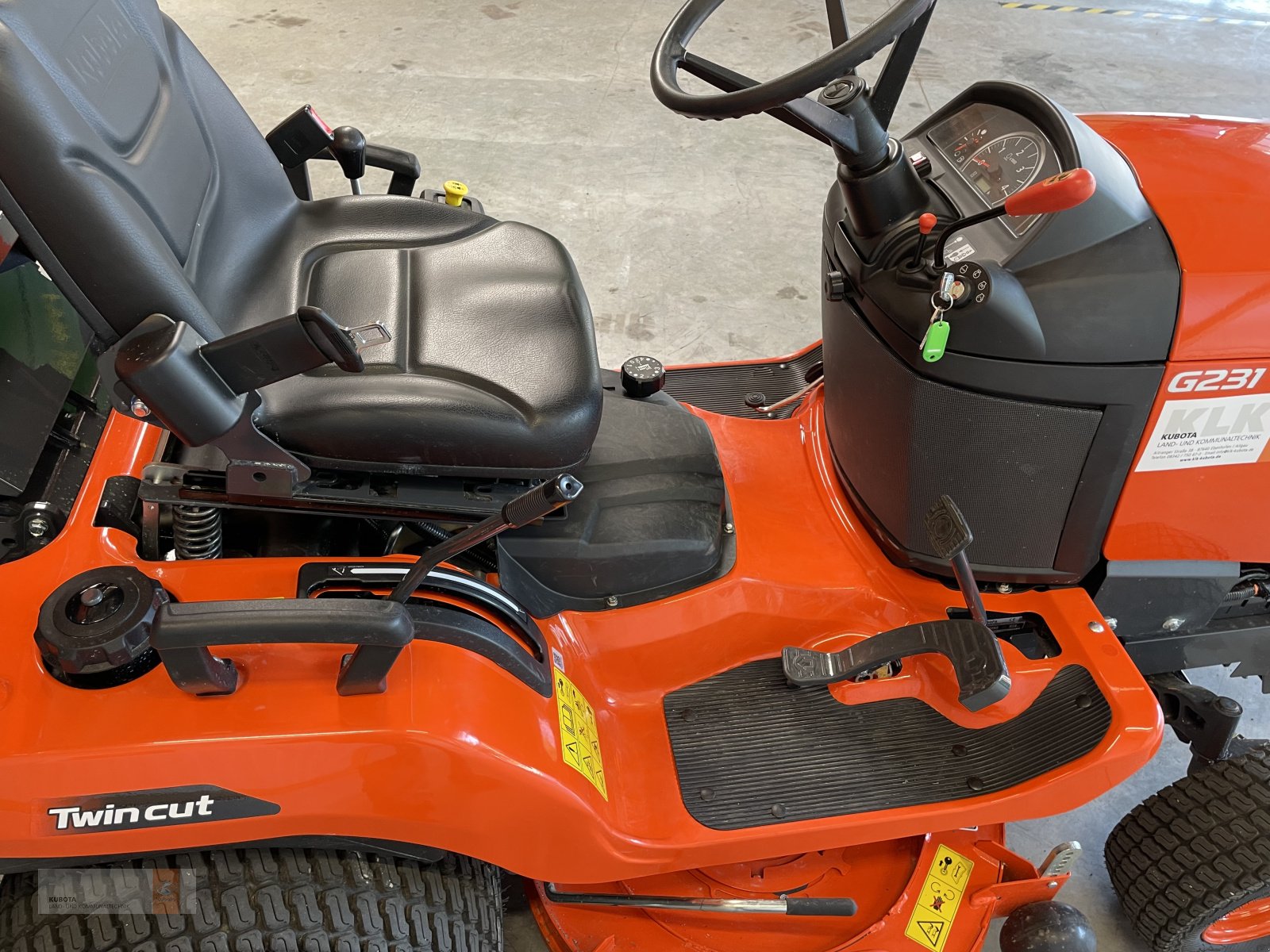 Aufsitzmäher tip Kubota G231-LD-48 Profi-Aufsitzmäher, 5 Jahre Garantie, Neumaschine in Biessenhofen (Poză 11)