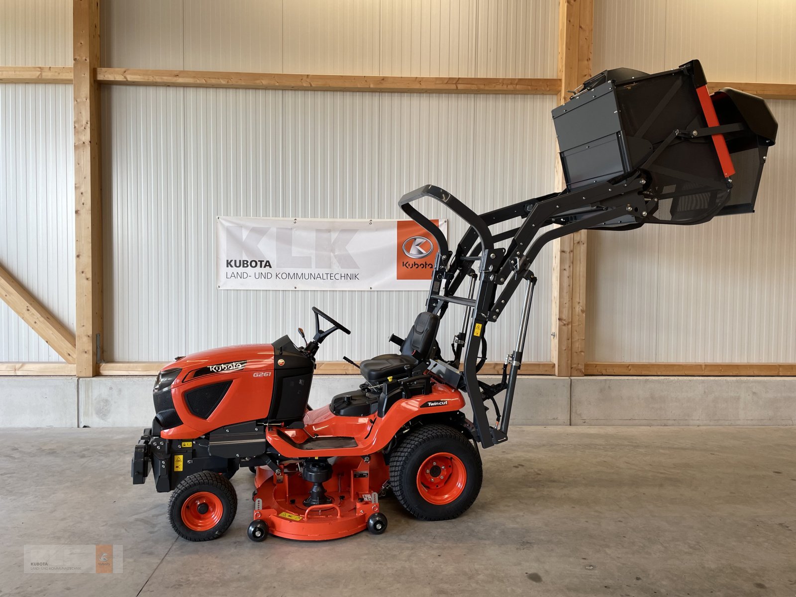 Aufsitzmäher typu Kubota G261-HD-54 Vorführmaschine, Gebrauchtmaschine w Biessenhofen (Zdjęcie 3)