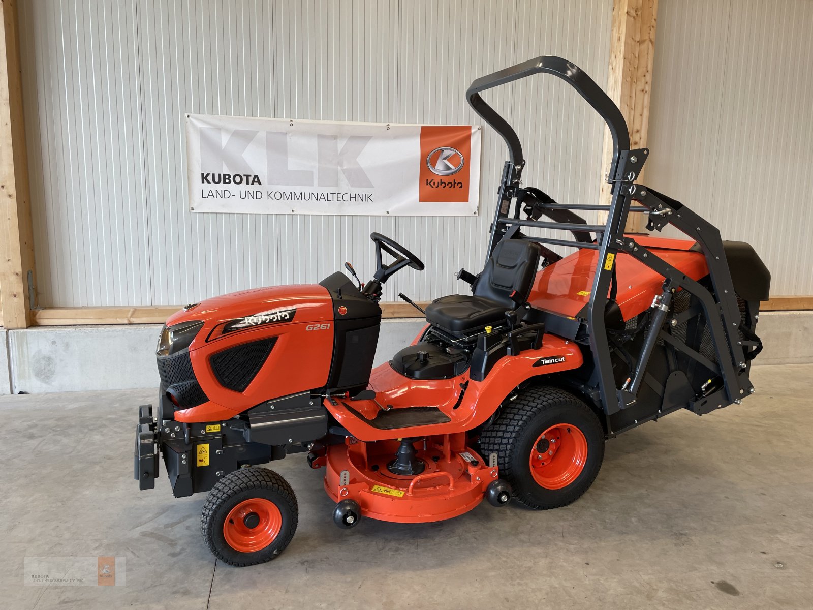 Aufsitzmäher typu Kubota G261-HD-54 Vorführmaschine, Gebrauchtmaschine w Biessenhofen (Zdjęcie 4)