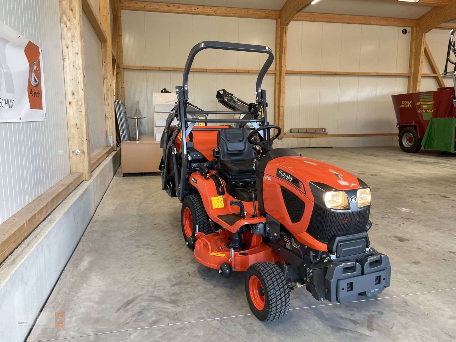 Aufsitzmäher typu Kubota G261-HD-54 Vorführmaschine, Gebrauchtmaschine w Biessenhofen (Zdjęcie 8)