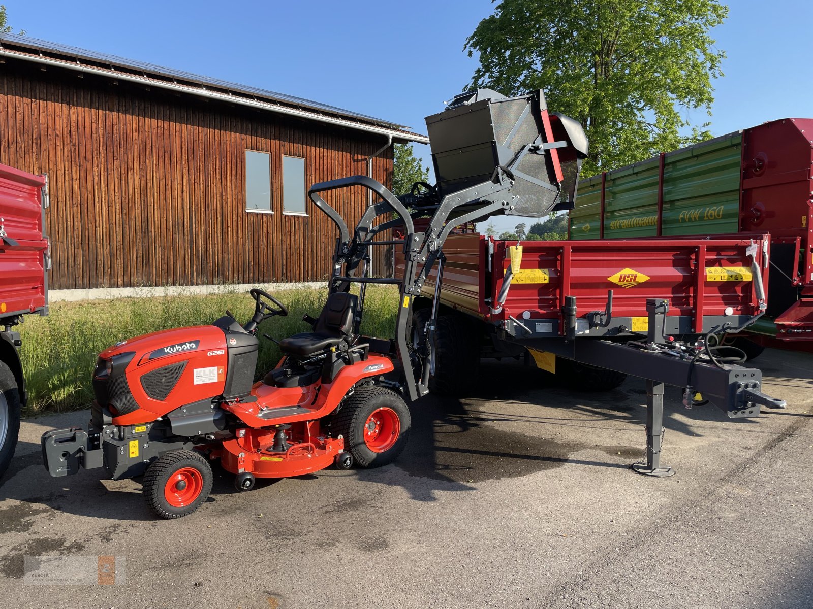 Aufsitzmäher tip Kubota G261-HD-54 Vorführmaschine, Neumaschine in Biessenhofen (Poză 3)