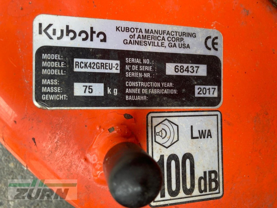 Aufsitzmäher van het type Kubota GR1600II, Gebrauchtmaschine in Kanzach (Foto 18)