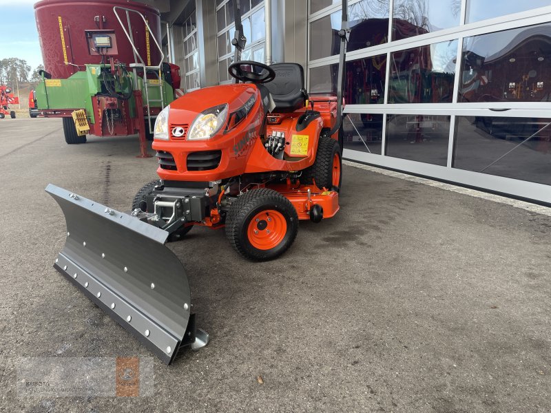 Aufsitzmäher Türe ait Kubota Kubota GR2120 mit Schneeschild hydraulisch, Winterdienst, Neumaschine içinde Biessenhofen (resim 1)