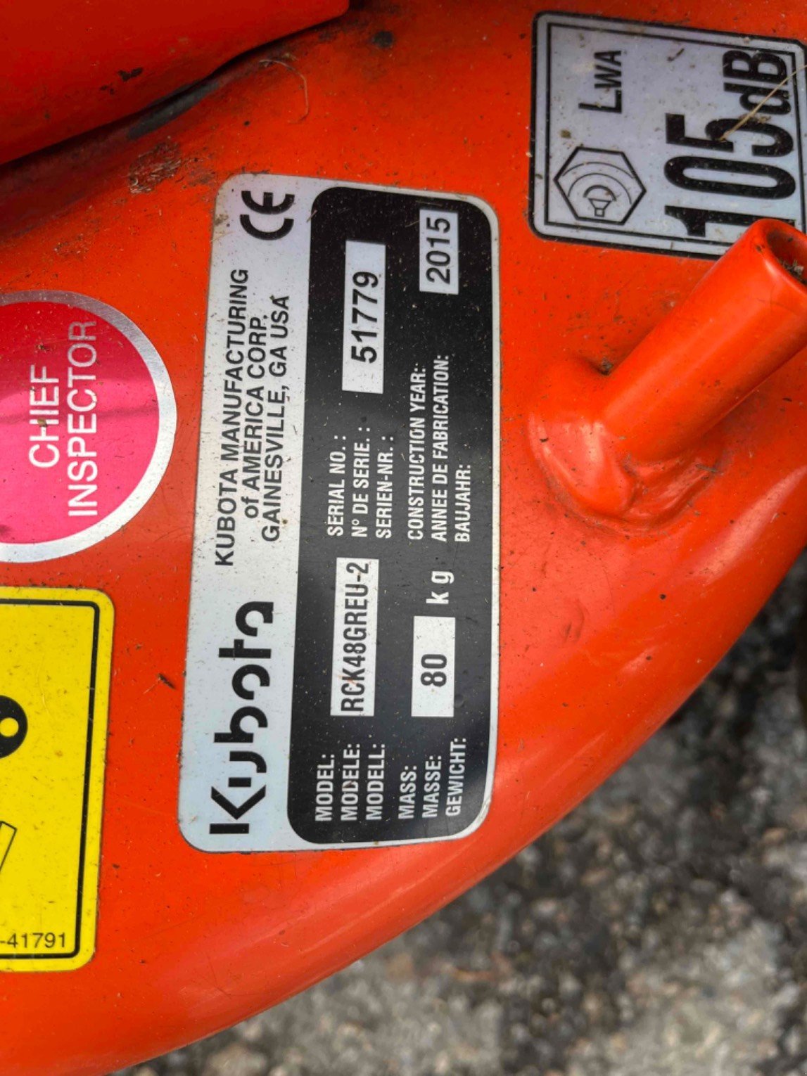 Aufsitzmäher Türe ait Kubota Tondeuse autoportée GR2100II Kubota, Gebrauchtmaschine içinde LA SOUTERRAINE (resim 7)