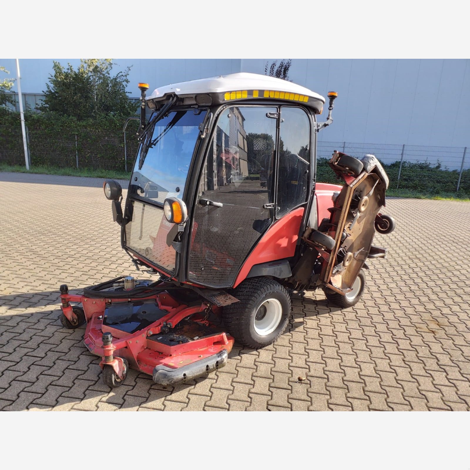 Aufsitzmäher Türe ait Toro Groundmaster 4010-d, Gebrauchtmaschine içinde Sassenberg (resim 1)