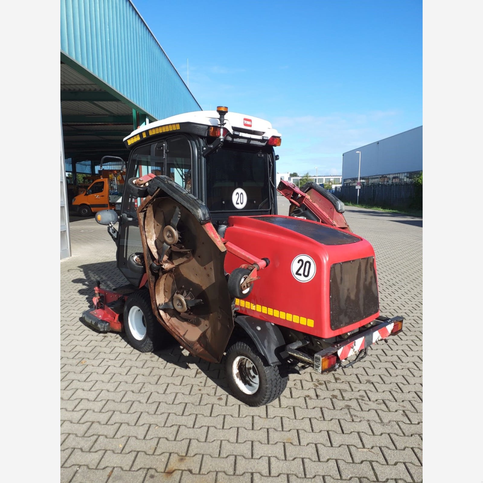 Aufsitzmäher tip Toro Groundmaster 4010-d, Gebrauchtmaschine in Sassenberg (Poză 3)