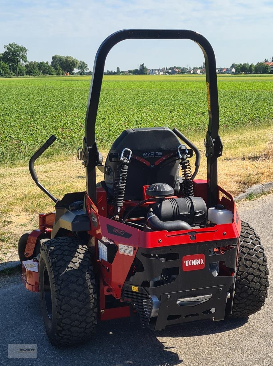 Aufsitzmäher Türe ait Toro Z-Master 4000, Gebrauchtmaschine içinde Kirchheim b. München (resim 12)