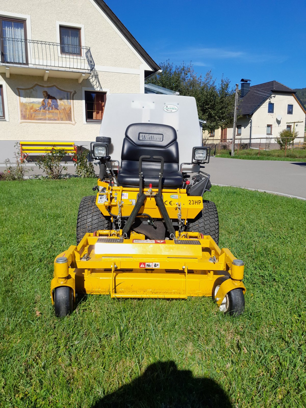 Aufsitzmäher van het type Walker MT23, Gebrauchtmaschine in Mariahof (Foto 5)