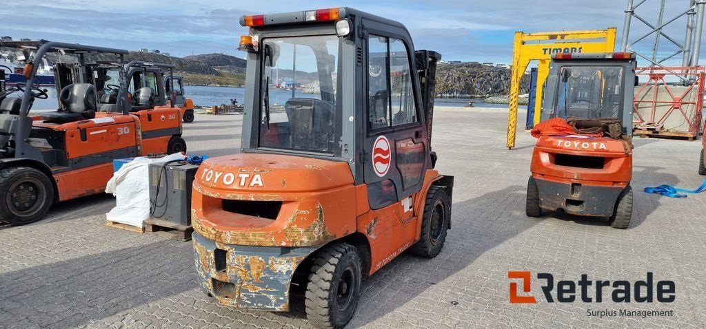 Aufstallung a típus Toyota 7FDJD30, Gebrauchtmaschine ekkor: Rødovre (Kép 5)