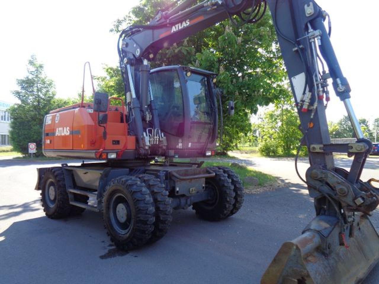 Bagger του τύπου Atlas 140 W, Gebrauchtmaschine σε Könnern (Φωτογραφία 1)