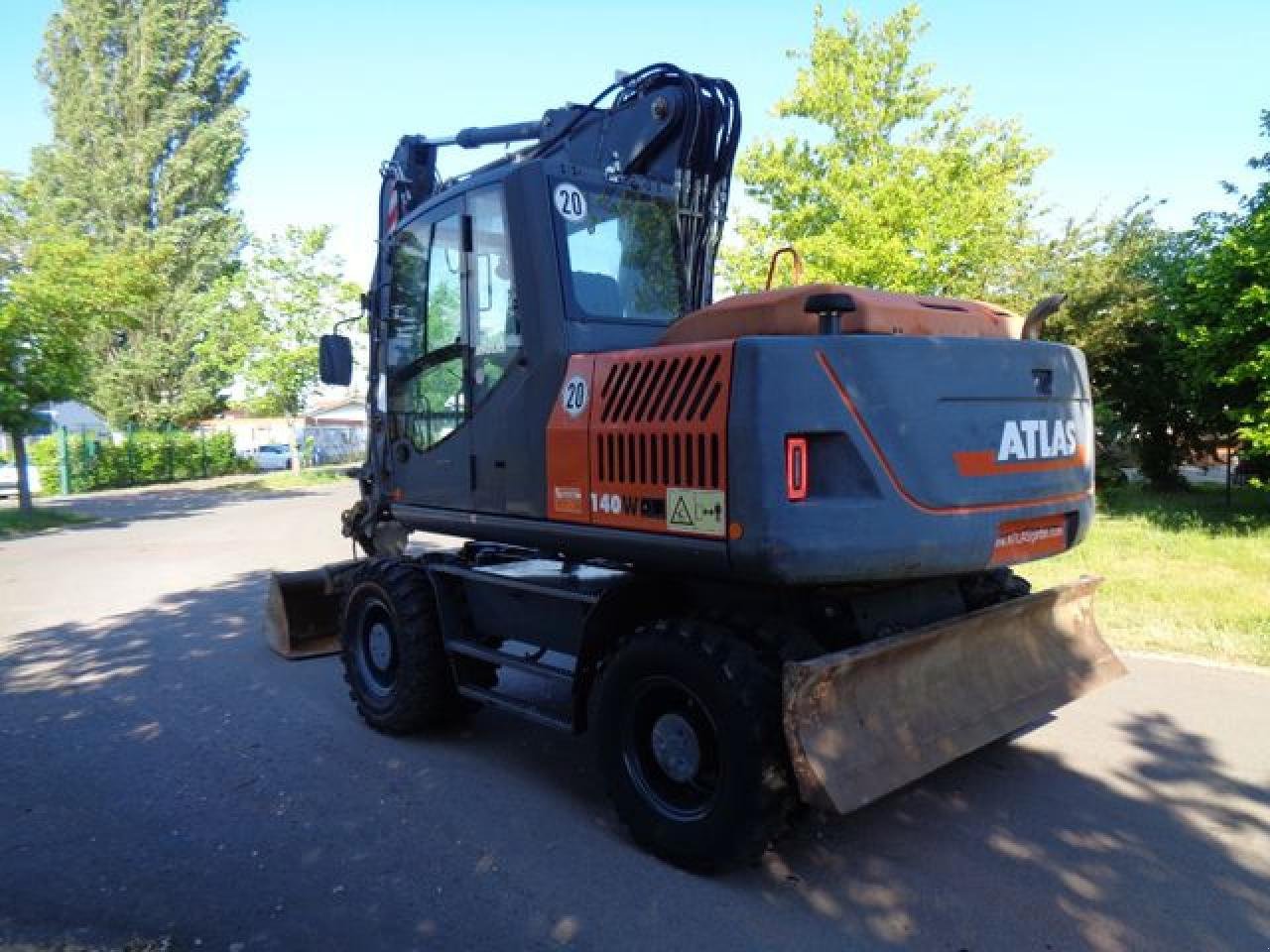 Bagger of the type Atlas 140 W, Gebrauchtmaschine in Könnern (Picture 5)