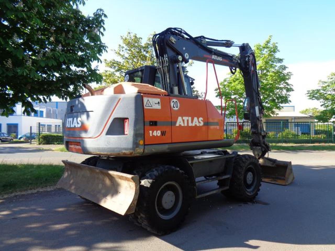 Bagger typu Atlas 140 W, Gebrauchtmaschine v Könnern (Obrázok 6)