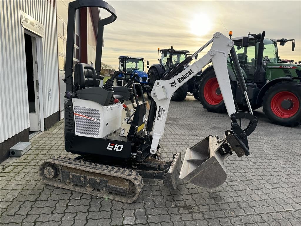 Bagger Türe ait Bobcat E 10 KUN 1800 TIMER OG 3 STK SKOVLE!, Gebrauchtmaschine içinde Nørager (resim 6)