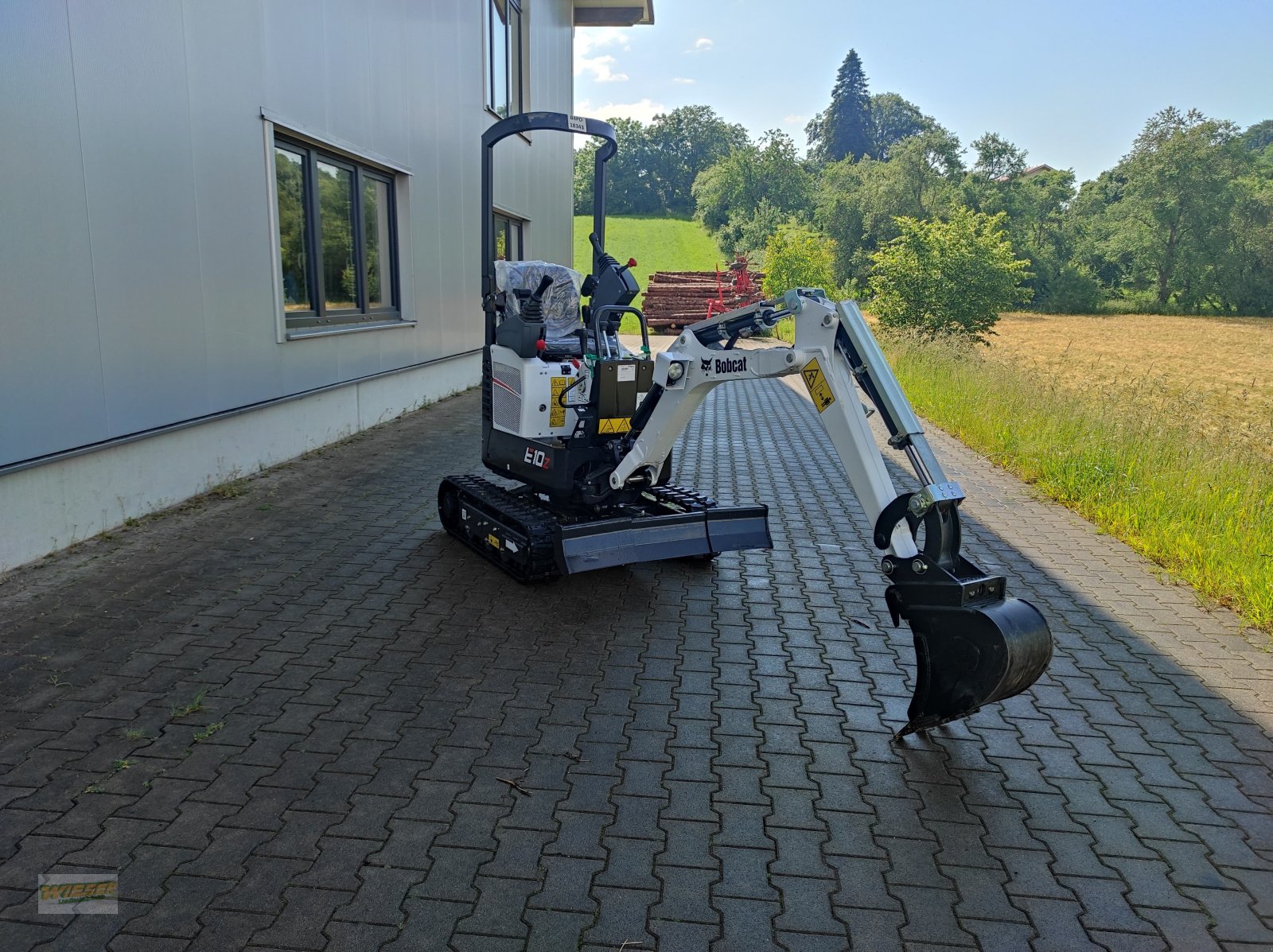 Bagger Türe ait Bobcat E 10, Neumaschine içinde Frauenneuharting (resim 6)