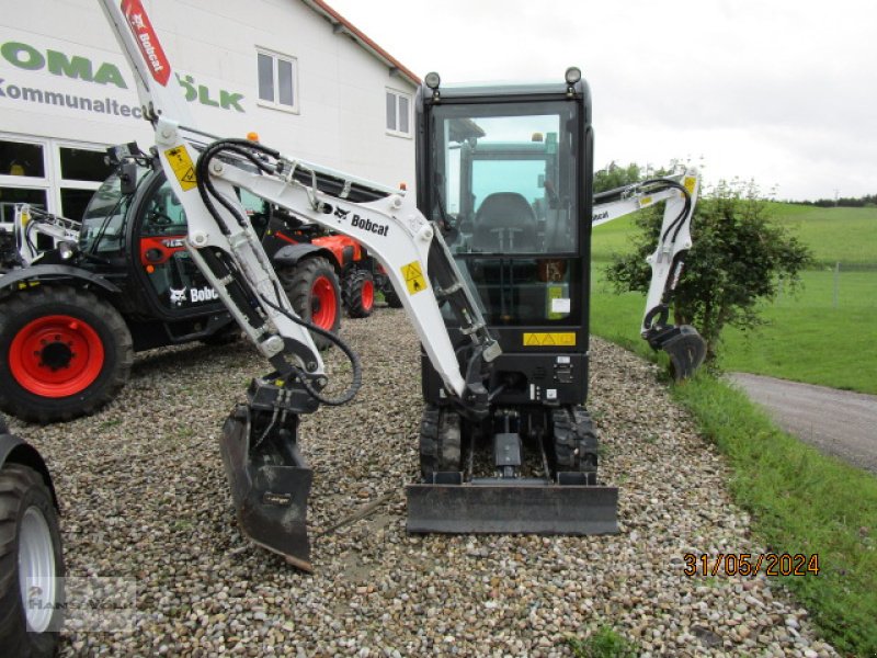 Bagger del tipo Bobcat E 17, Neumaschine en Soyen (Imagen 1)