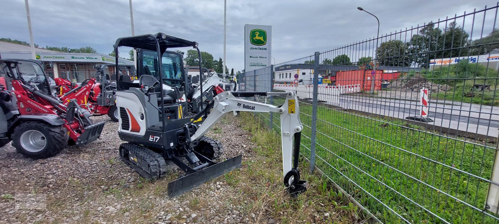 Bagger Türe ait Bobcat E 17, Neumaschine içinde Schwabmünchen (resim 1)