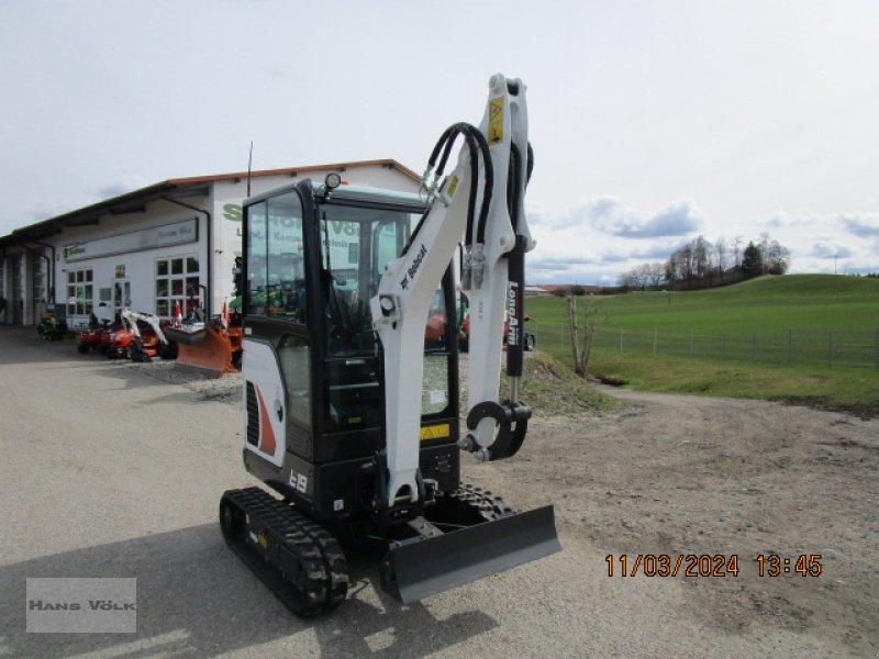 Bagger Türe ait Bobcat E 19, Neumaschine içinde Soyen (resim 8)