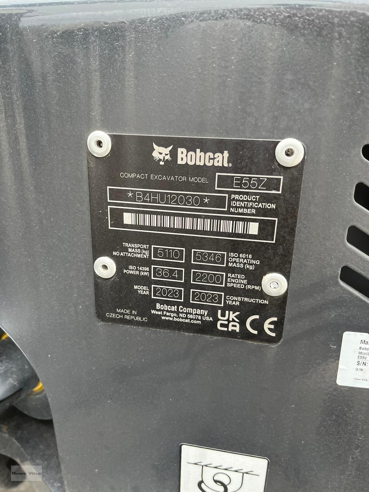 Bagger του τύπου Bobcat E 55, Neumaschine σε Antdorf (Φωτογραφία 11)