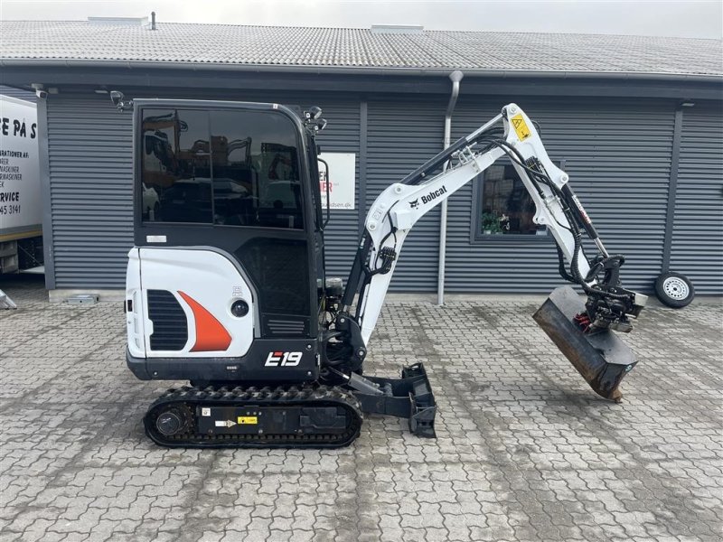 Bagger tipa Bobcat E19 Ctr2 Rotor tilt kun kørt 418timer, Gebrauchtmaschine u Rønnede (Slika 1)