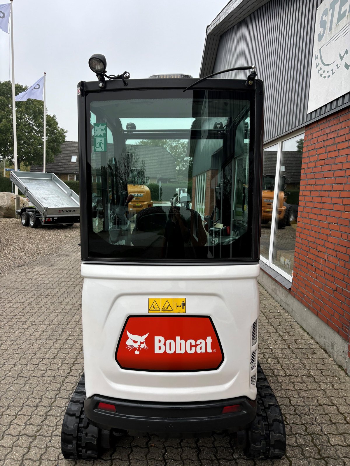 Bagger Türe ait Bobcat E19, Gebrauchtmaschine içinde Rødding (resim 2)