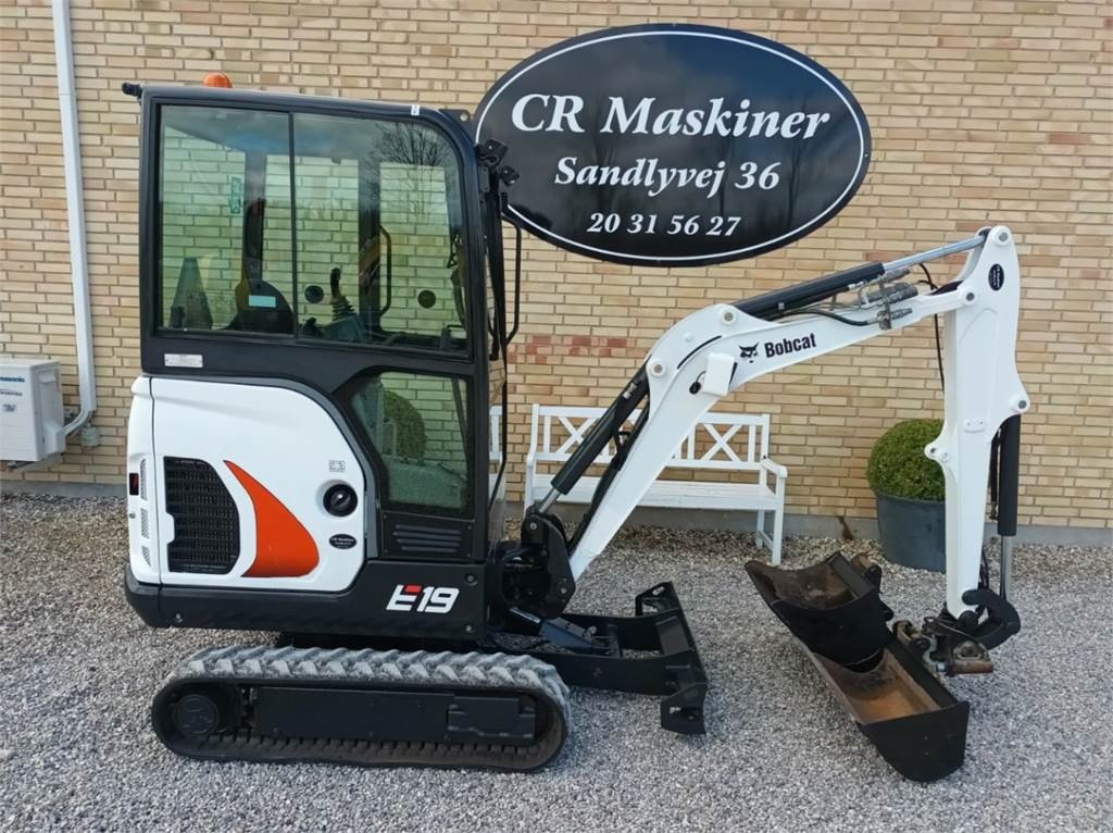 Bagger tipa Bobcat e19, Gebrauchtmaschine u Fårevejle (Slika 2)