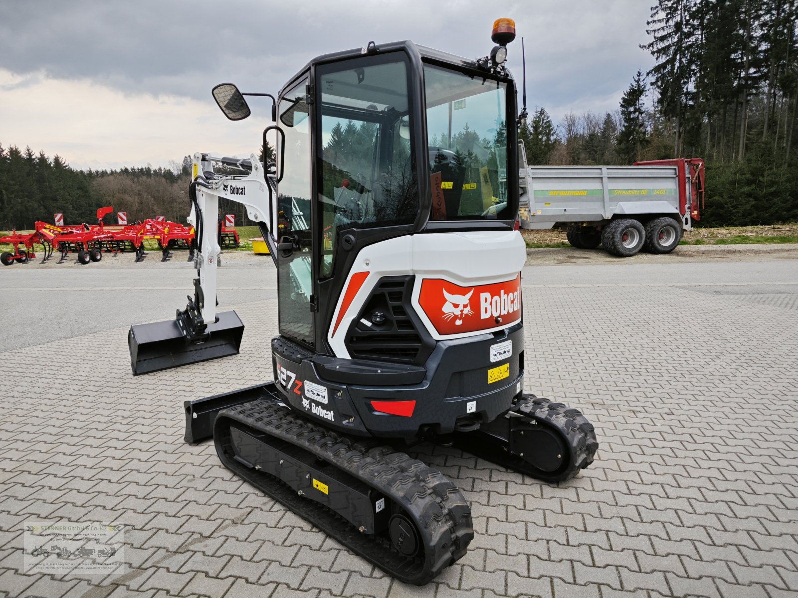 Bagger Türe ait Bobcat E27z, Neumaschine içinde Eging am See (resim 7)