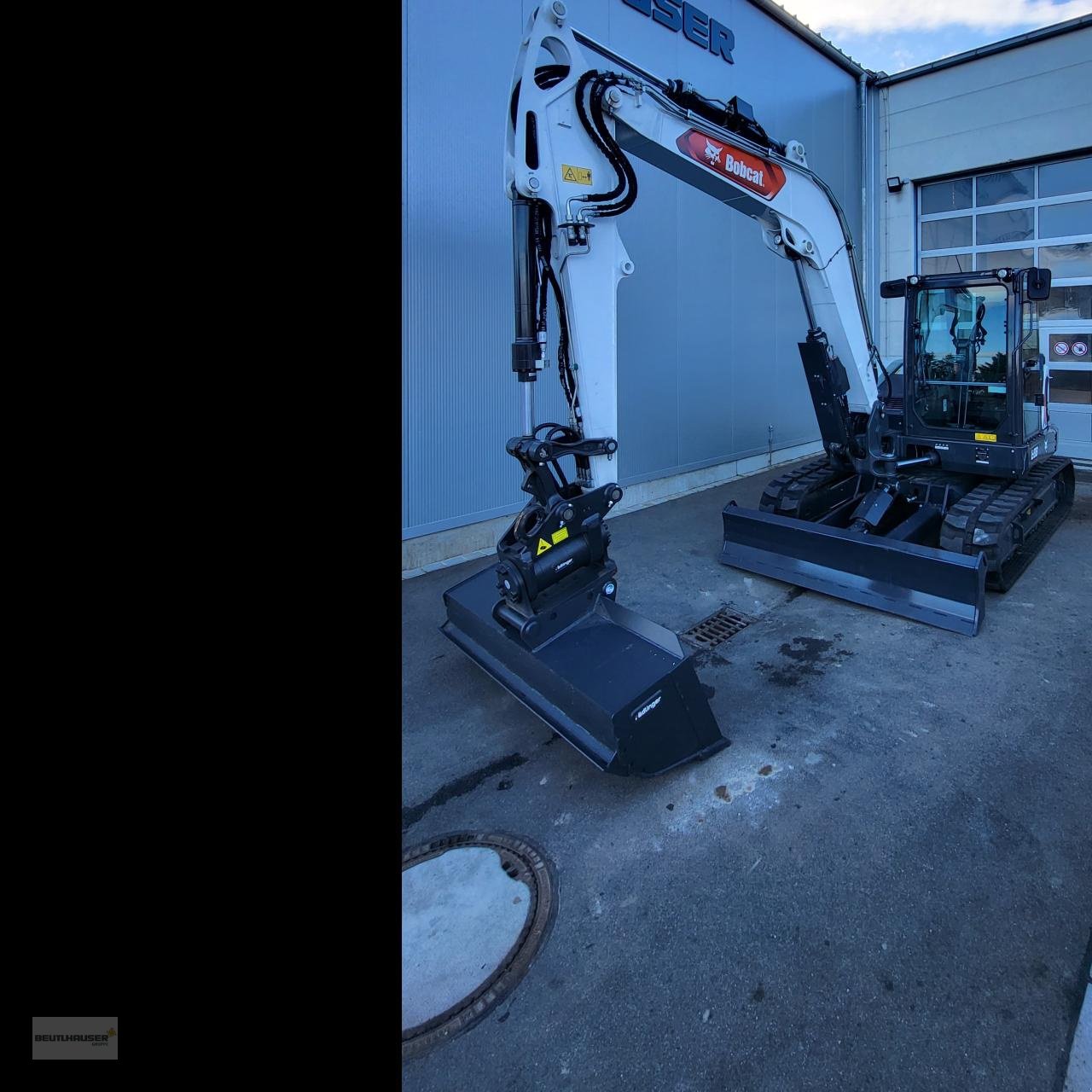 Bagger van het type Bobcat E88 Kompaktbagger, Gebrauchtmaschine in Hagelstadt (Foto 4)